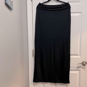 Bebe black long skirt!